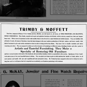 Trimby & Moffett, Selma Mirror, Selma, Alabama, USA, Wed 28 Jun 1911