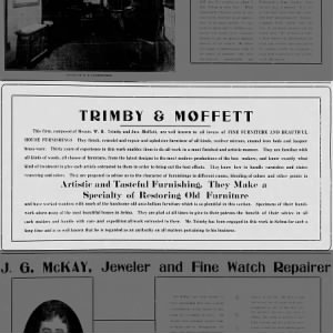 Trimby & Moffett, Selma Mirror, Selma, Alabama, USA, Sat 1 Jun 1907